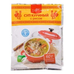 Суп, Pr.Preston (Пр. Престон) 60 г куриный с рисом